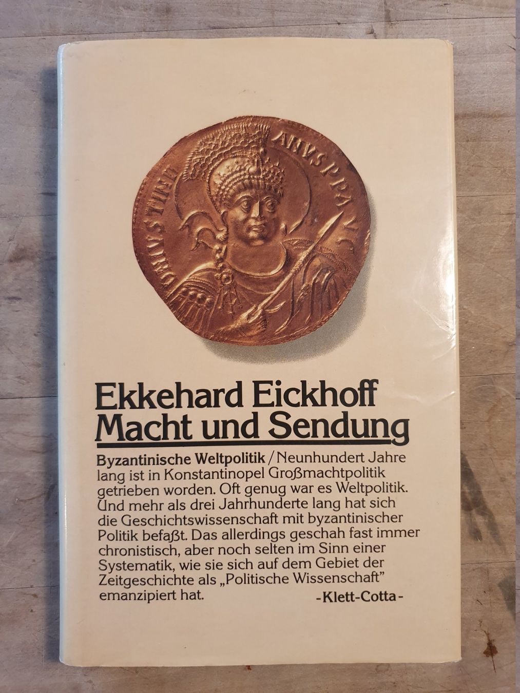 Libri: Macht und Sendung ekkehard Eickhoff Klett Cotta – Usato da Zürich venduto da loosebone