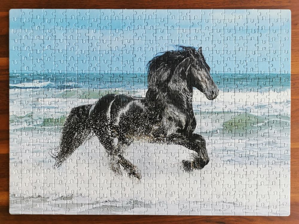 Hansepuzzle Pferd Puzzle 2000 Teile – 90 X 60 Cm, Mit Aufbewahrungsbox & Wiederverschließbarem Beutel