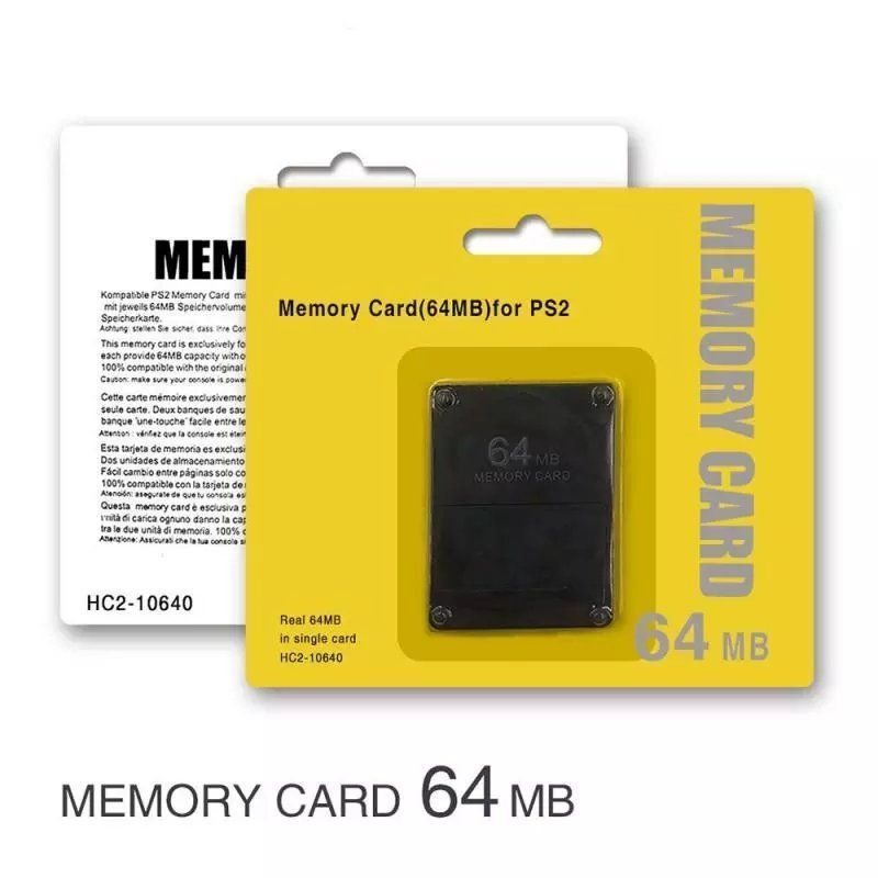 Sony Konsolen: 64 MB Playstation 2 MemoryCard / PS2 Speicherkarte – Neu und originalverpackt aus Uster von -FPS-