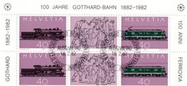 Sonderblock 1982 gestempelt