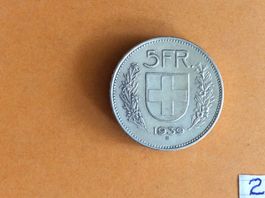 5 francs  1939  Jolie