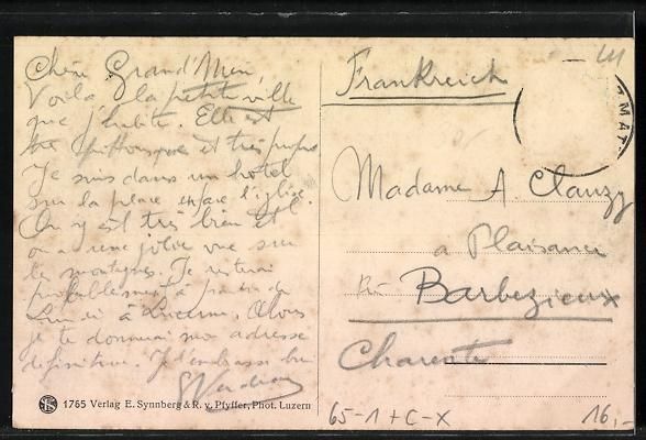 Cartes postales: AK Escholzmatt, Blick zum Bahnhof – D'occasion à Berlin par bartko-reher 1