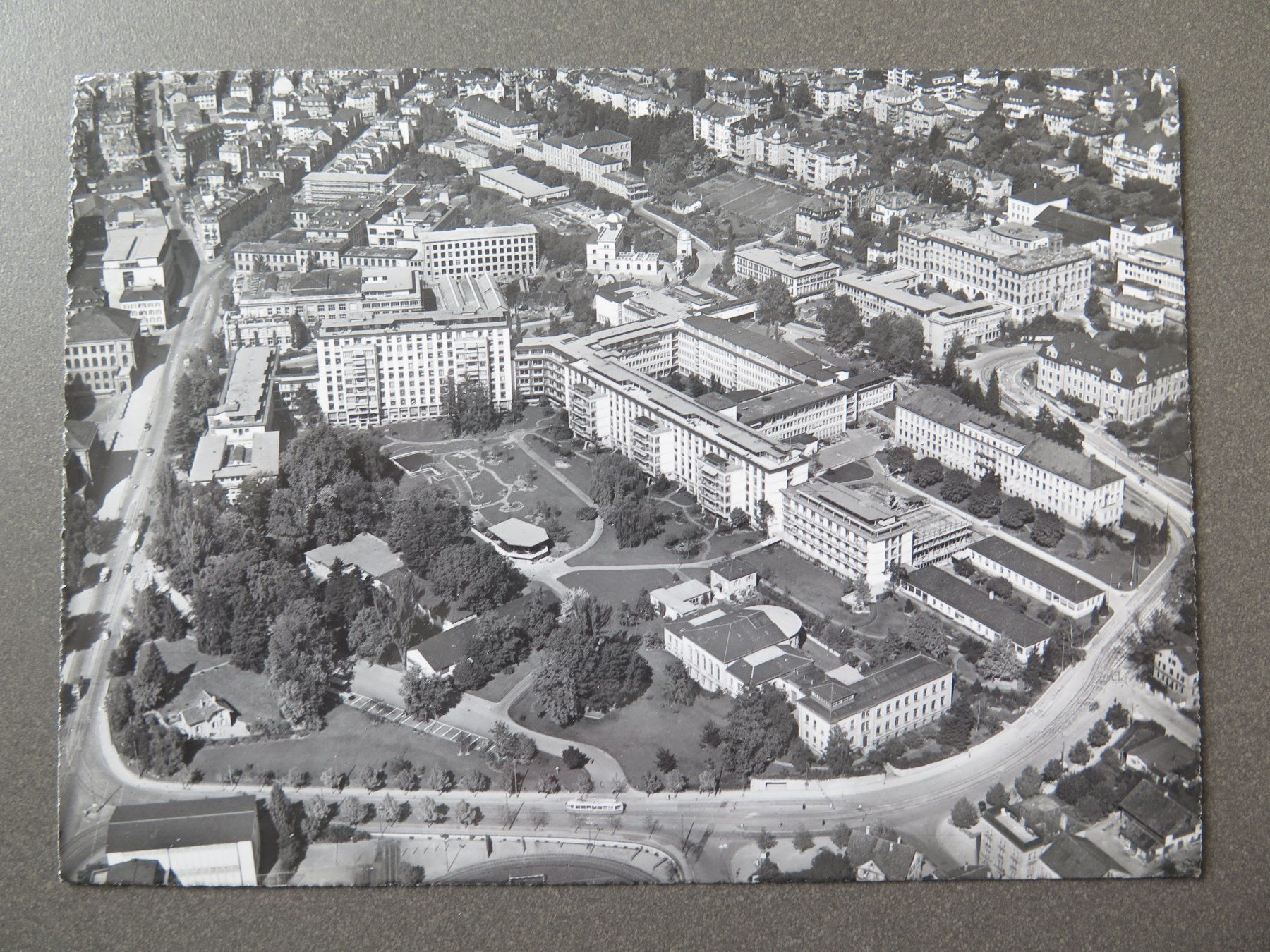 Ansichtskarten: ZÜRICH - KANTONSSPITAL – Gebraucht aus Wittenbach von lipasal