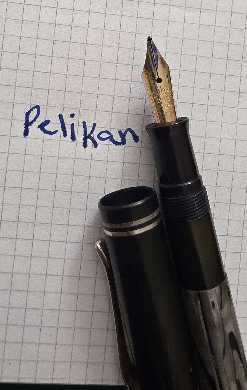 Pelikan Penna & Evidenziatori: Pelikan Patent 14K – Usato da Bern venduto da Kocholo 5