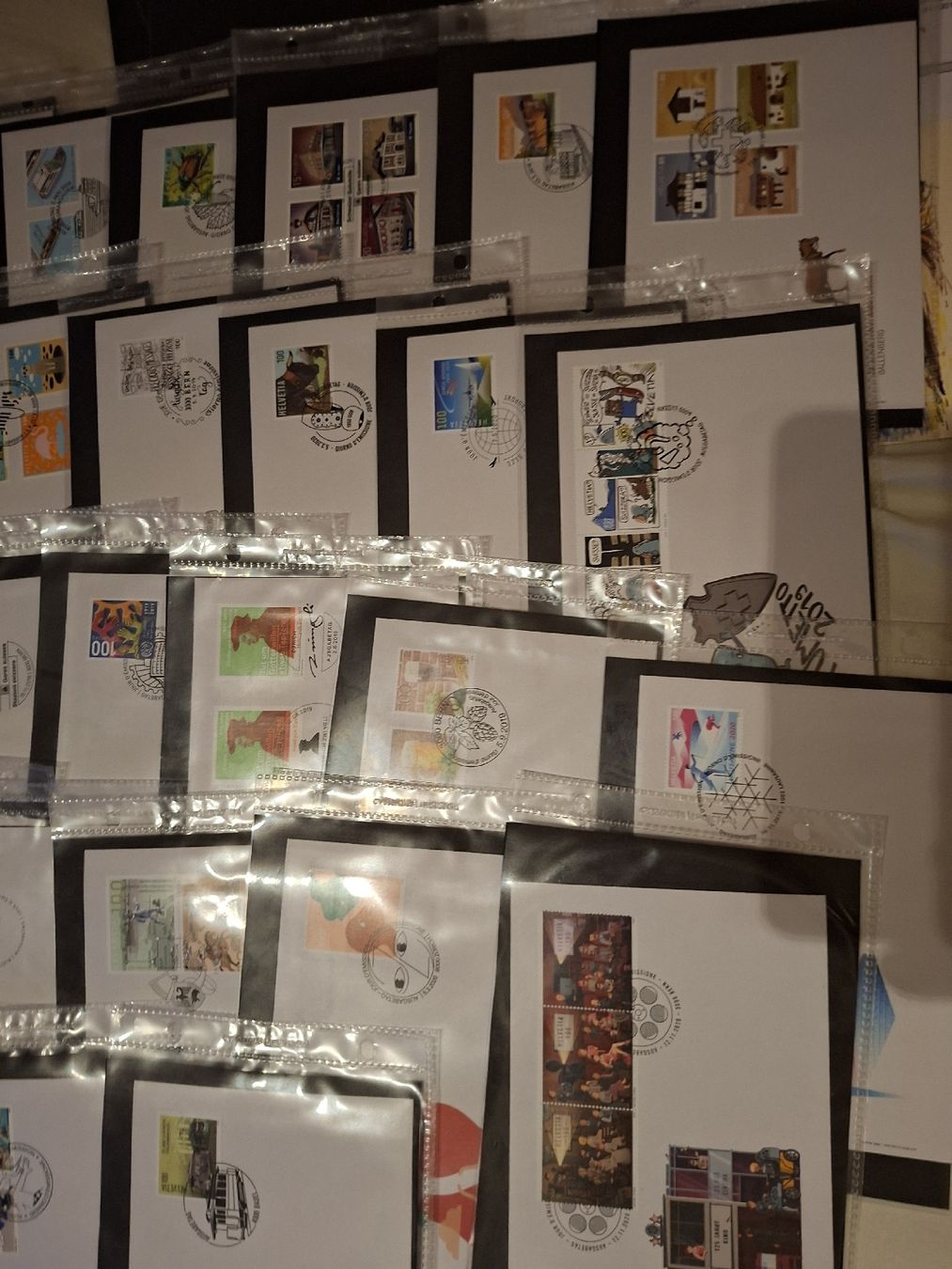 Alle Briefmarken: FDC 2018 / 2019 / 2020 74Stk. – Gebraucht aus Balgach von SIMEON27 3