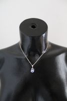 Neu, Kette mit Delfin und Glasstein