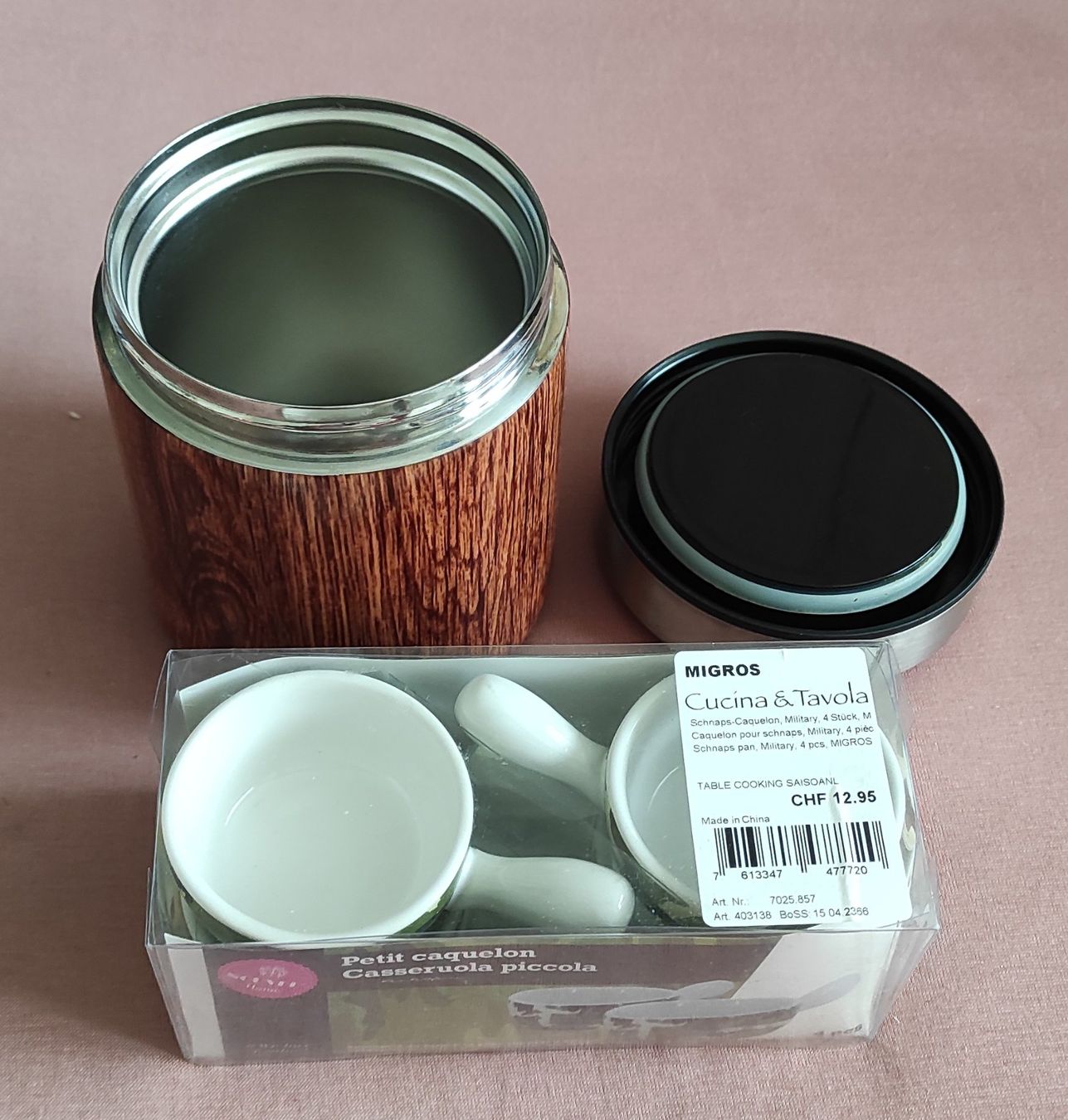 Pentole: Koor Isolationsbehälter + Mini Caquelon Set. ( neu ) – Nuovo e nell'imballaggio originale da Oetwil am See venduto da bushcrafter