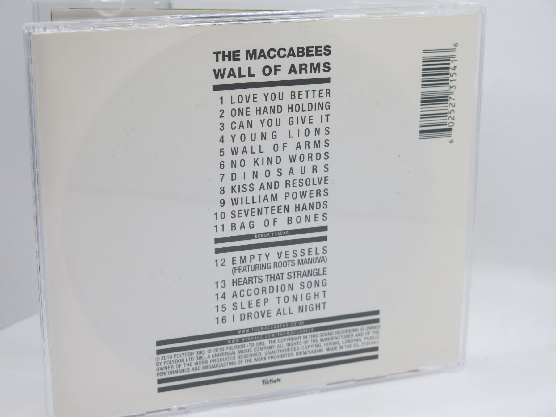 CD: CD The Maccabees - Wall Of Arms – Usato da Ernetschwil venduto da luisvonerni 2
