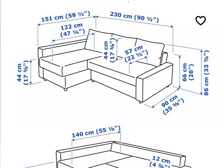 Ikea Sofas: Ikea Classic sofa bed in gray – Gebraucht aus Zürich von ele_8zjr 1