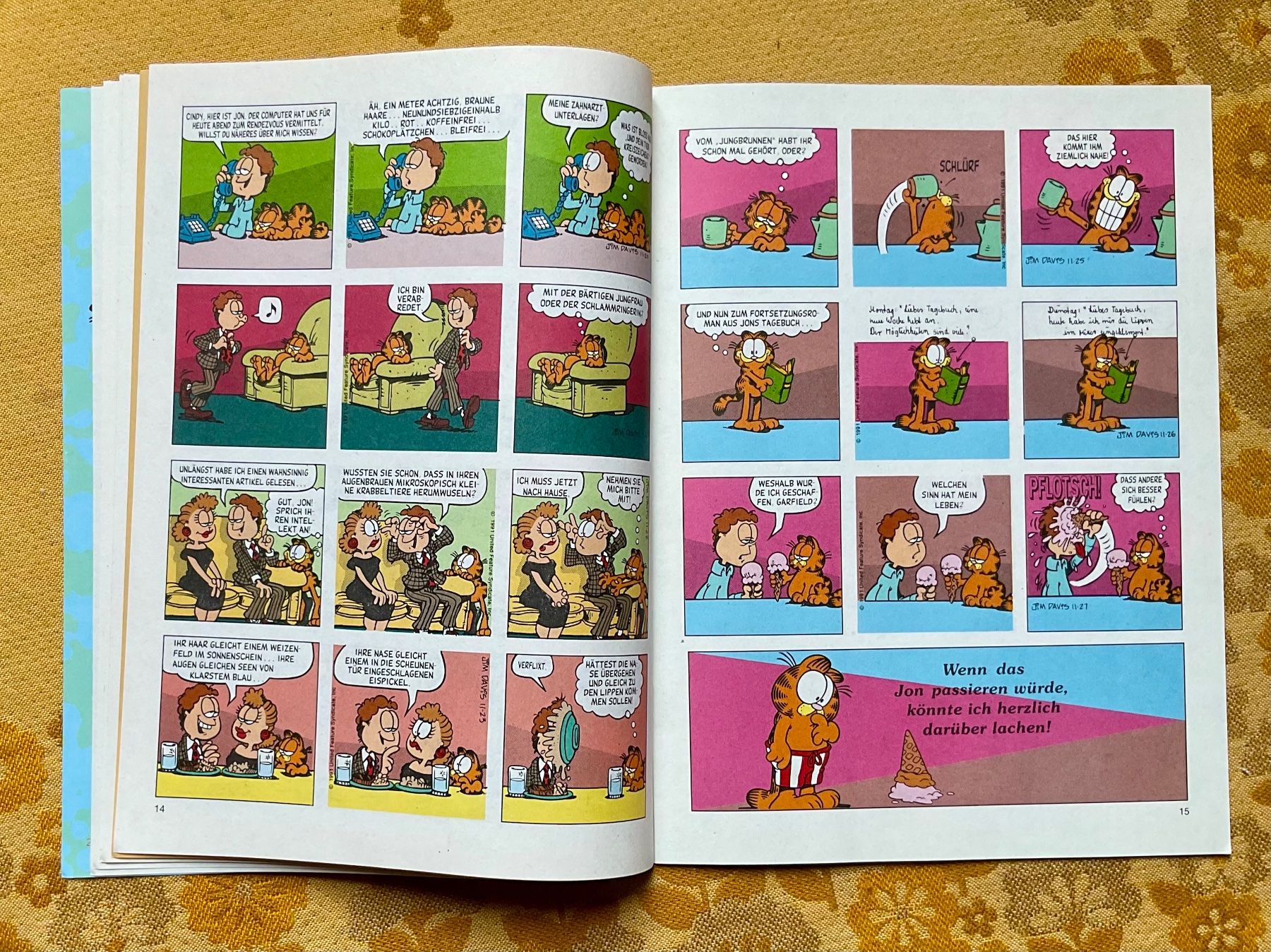Fumetti: Garfield Heft Nr 11 von 1992 – Usato da Endingen venduto da nathan05 4