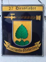 Wappenscheibe Feuerwehr-Niederlenz