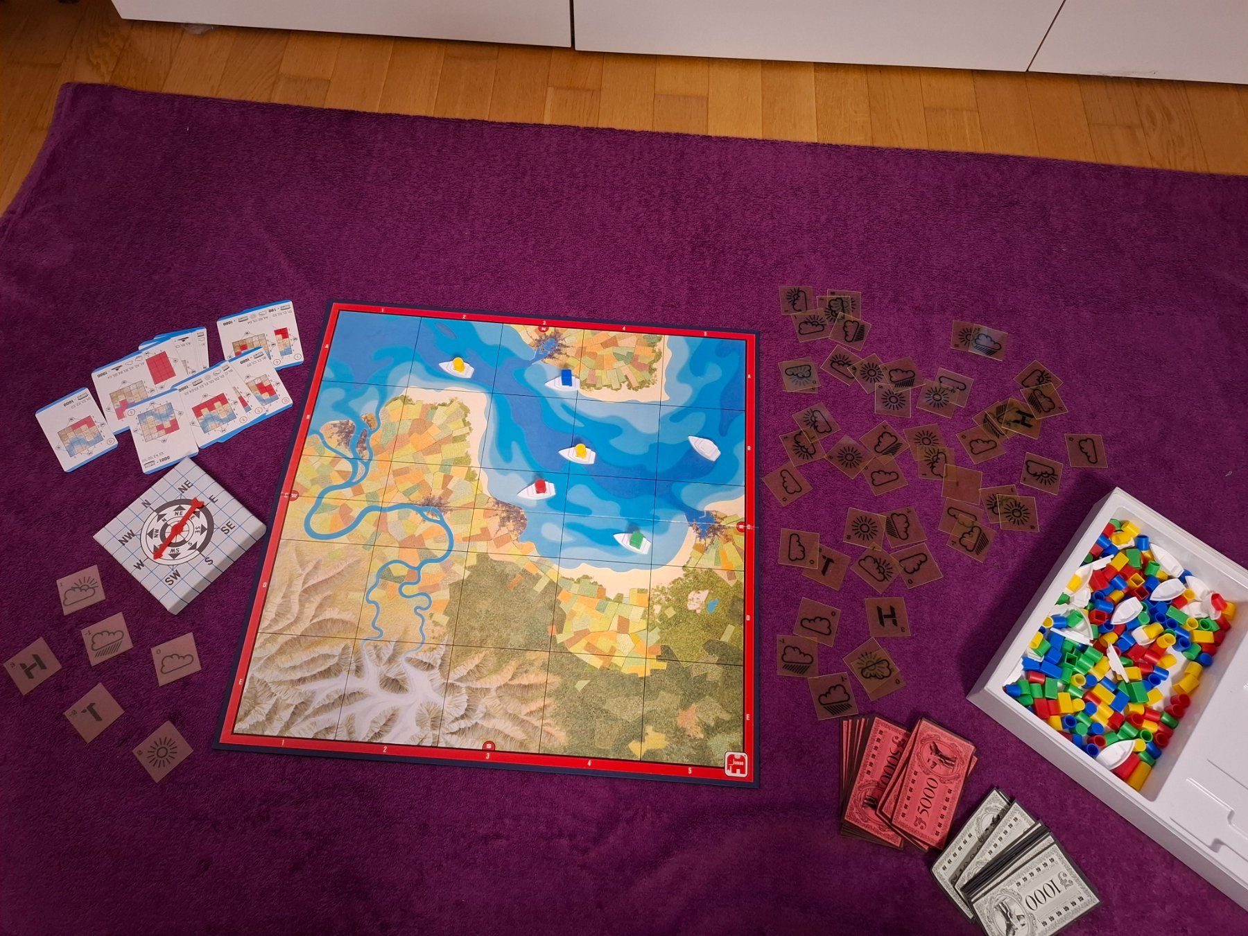 Spiele: Spiel - Wind & Wetter von Jumbo – Gebraucht aus Müllheim Dorf von Seeeule01 3
