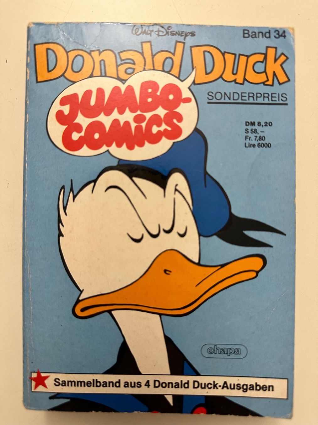 Fumetti: DONALD DUCK JUMBO-COMICS BAND 34 – Usato da Münsingen venduto da Ganjam
