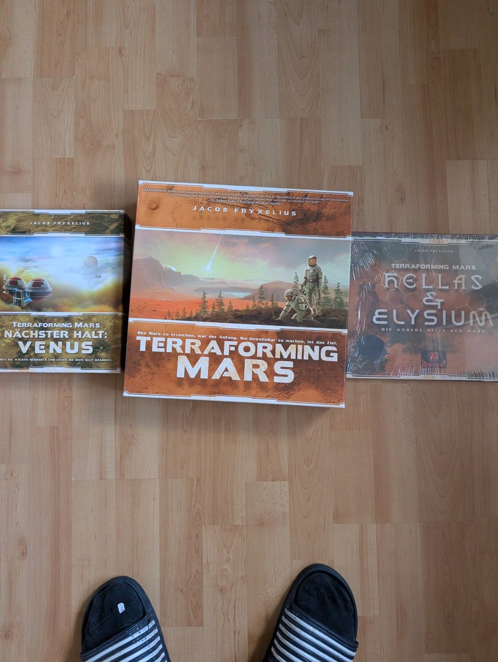 Spiele: Terraforming Mars Grundspiel + Hellas & Elysium, Venus 59 – Gebraucht aus Oberburg von Faebu08