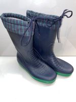 blaue Golfstiefel von Okespor mit Schnürkragen, Grösse 42