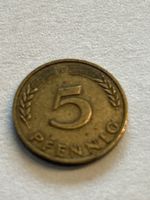 Seltene 5 Pfennig Münze von 1950 - Top Sammlerstück!