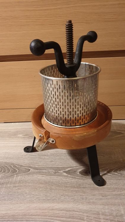 Ancien Pressoir En Bois – Casse-noix / Bol à Noix, Rustique