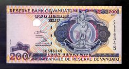 Vanuatu 200 vatu UNC
