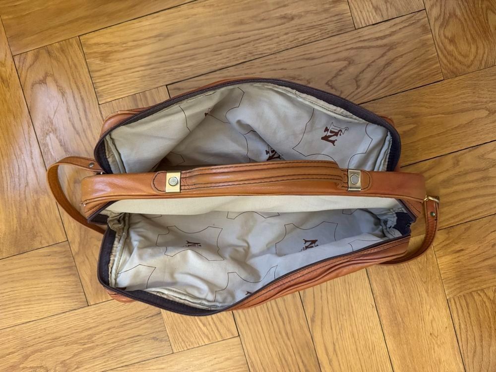 Valigie & Borse: Briefcase Aktentasche Messeger Bag Echtleder – Usato da Cheseaux-Noréaz venduto da etiberli