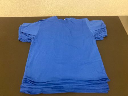 T-Shirt Fruit of the Loom Grösse L, blau,  10 Stück