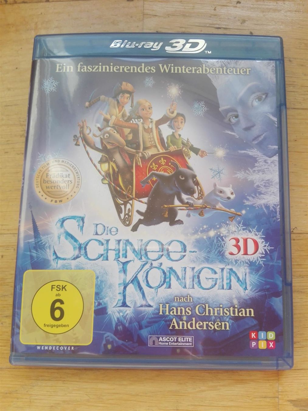Tutti i DVDs: Die Schneekönigin (1 + 2)      -3D & 2D- – Usato da St.Galllen venduto da elkaphone 2
