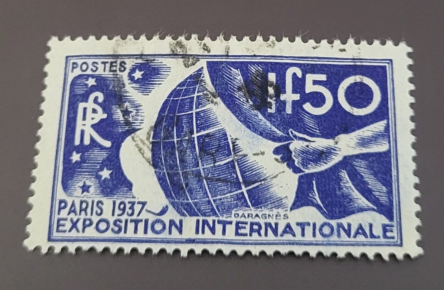 Tutti i francobolli: Frankreich 1936 briefmarke – Usato da St Gallen venduto da Stampsalshobby