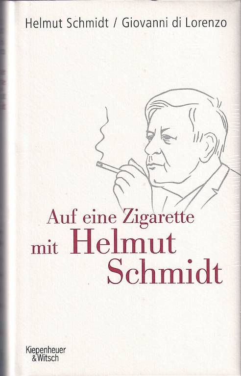 Bücher: Auf eine Zigarette mit Helmut Schmidt – Gebraucht aus Zürich von Scherzando