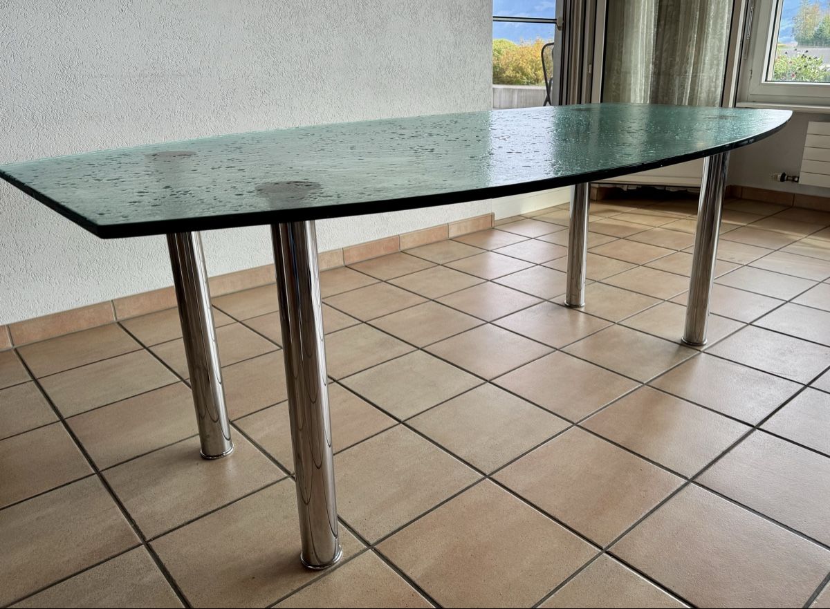 Tische: Esstisch Glas – Gebraucht aus Wagen von jearog