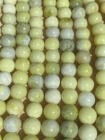 Aktion!!! Strang echte Mustard jasper Kugeln 8 mm
