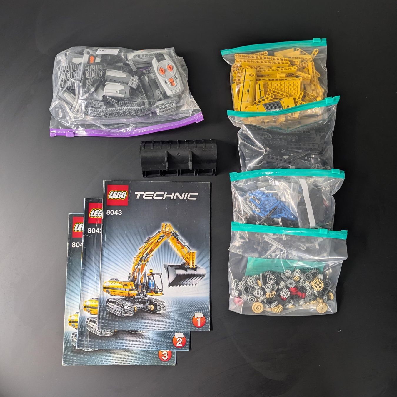 Lego Jeux de construction: LEGO TECHNIC 8043 - Motorized Excavator (2010) - – D'occasion à lausanne par searno