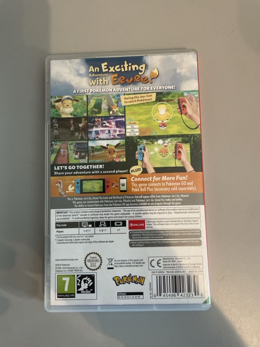 Pokémon Giochi: Nintendo Switch Pokémon Let's Go Eevee – Usato da Zürich venduto da Mika.monod 2