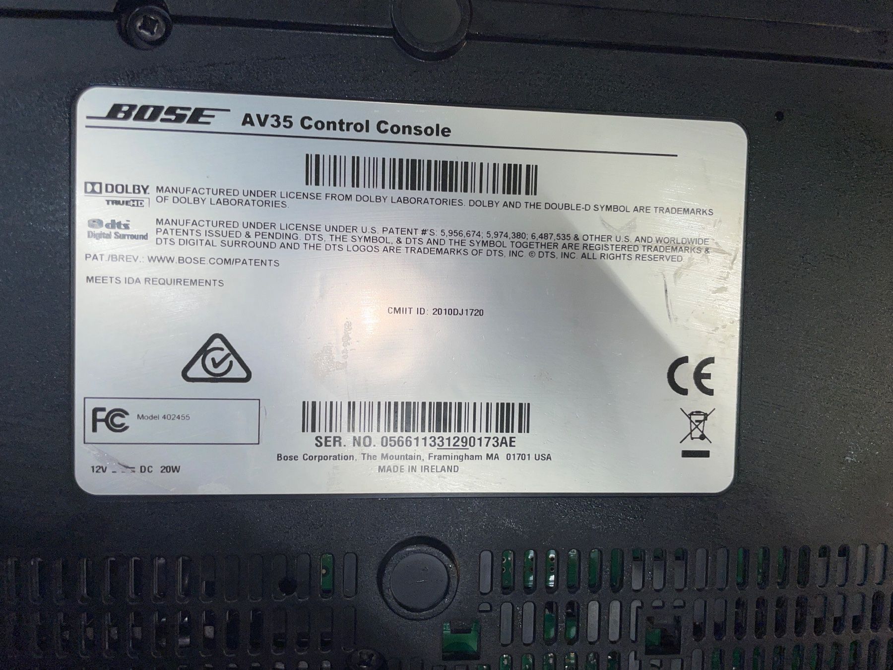 Bose Heimkino: BOSE SL 2 - Wireless Surround Link – Gebraucht aus Lengnau AG von murxer07 6