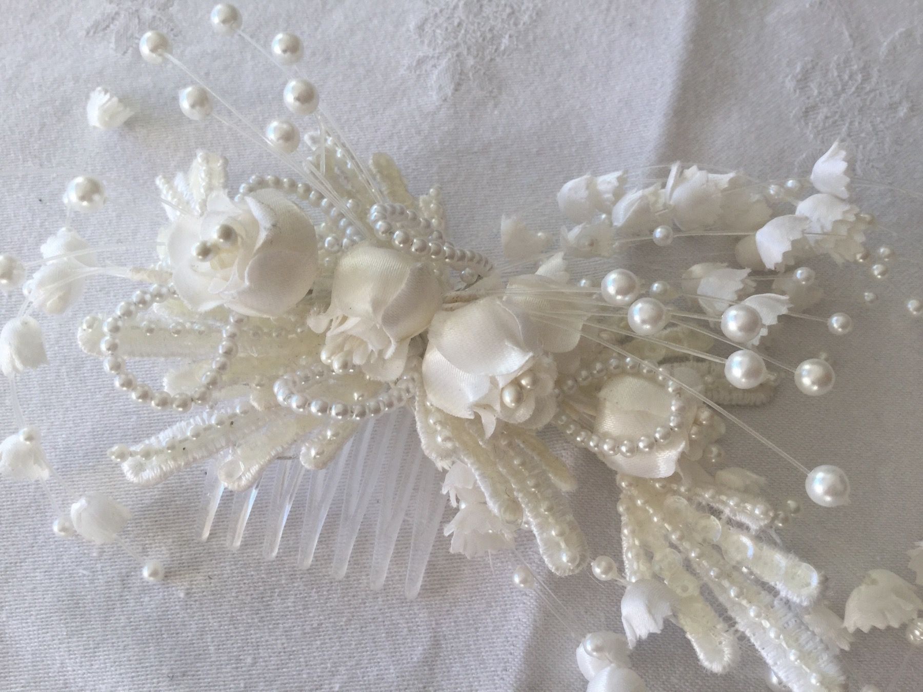 Accessori per capelli: Hochzeit Haarschmuck Braut – Nuovo e nell'imballaggio originale da Neuwilen venduto da bobbel01
