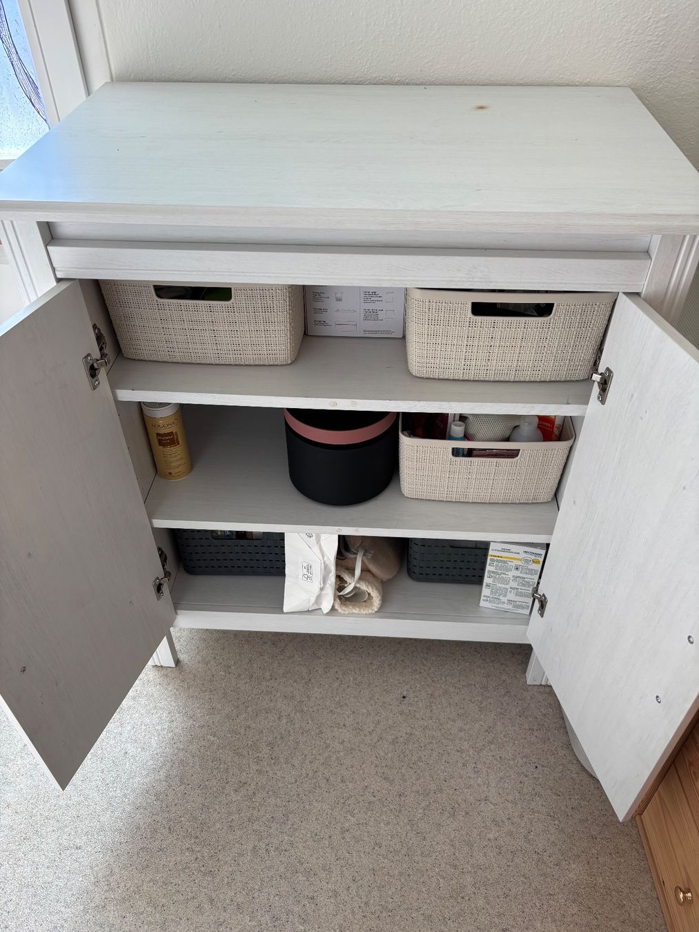Ikea Kommoden: Kommode weiss mit zwei Türen – Gebraucht aus Steinach von jas_r5q9 2