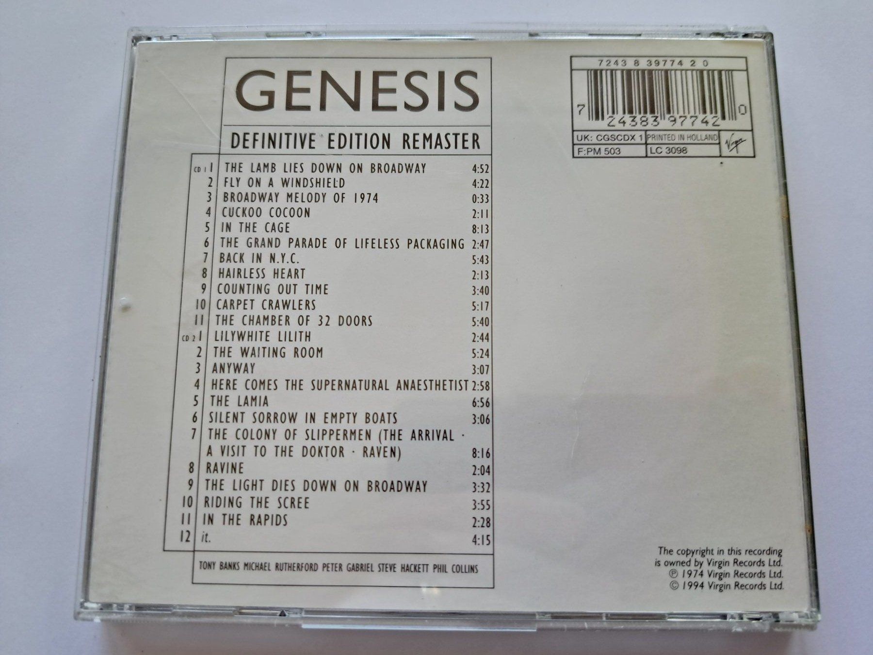 CDs: Cd Genesis - The Lamb lies down on Broadway – Gebraucht aus Pully von bro_n52j 2