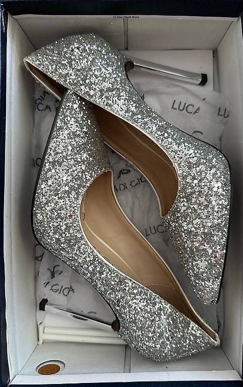 Scarpe da donna: Elegante Damenschuhe mit Glitzer – Usato da Luzern venduto da claiudiu 4