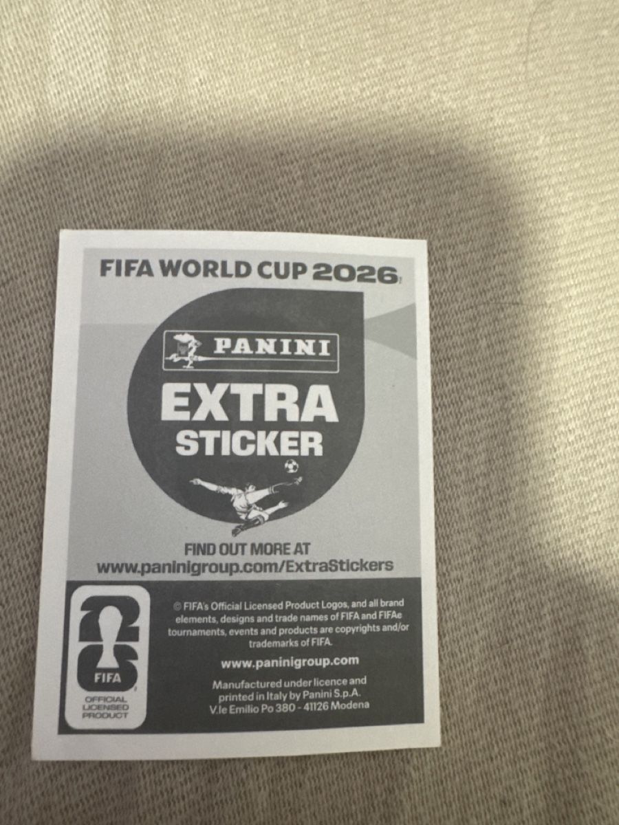 Panini Carte collezionabili: Verkaufe Modric Violett Extra Sticker  – Nuovo e nell'imballaggio originale da Melchnau venduto da chi_d7sn 1