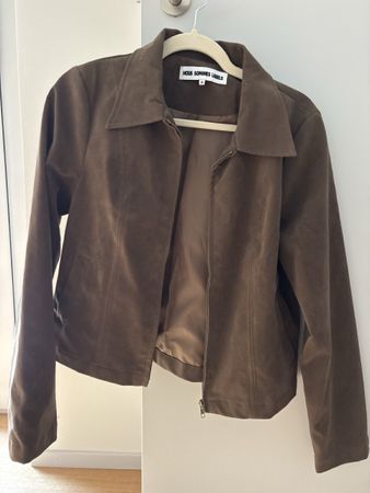 Jacket Nous Sommes Labels brown size S good condition
