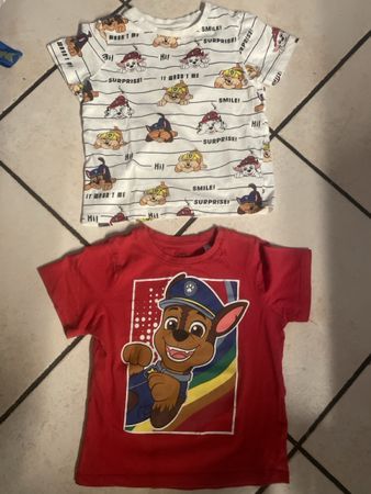 2 C&A Paw Patrol T-Shirts, Gr. 104, Top Zustand, Sommer