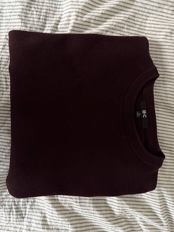 Pullover & Sweatshirts: Damen Pullover UNIQLO C dunkelrot Grösse M – Gebraucht aus Zürich von wie_r6sx 2