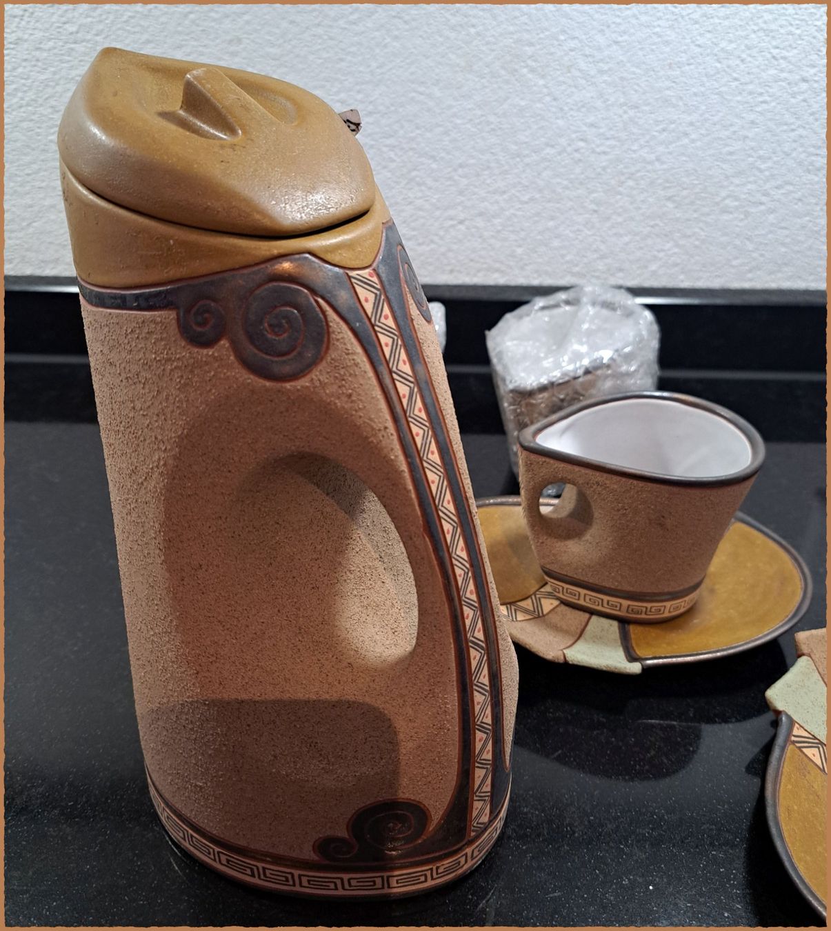 Set di piatti: Vietnamesisches Tee-Set (Sand) – Nuovo e nell'imballaggio originale da Nassenwil venduto da QuarySeller 3