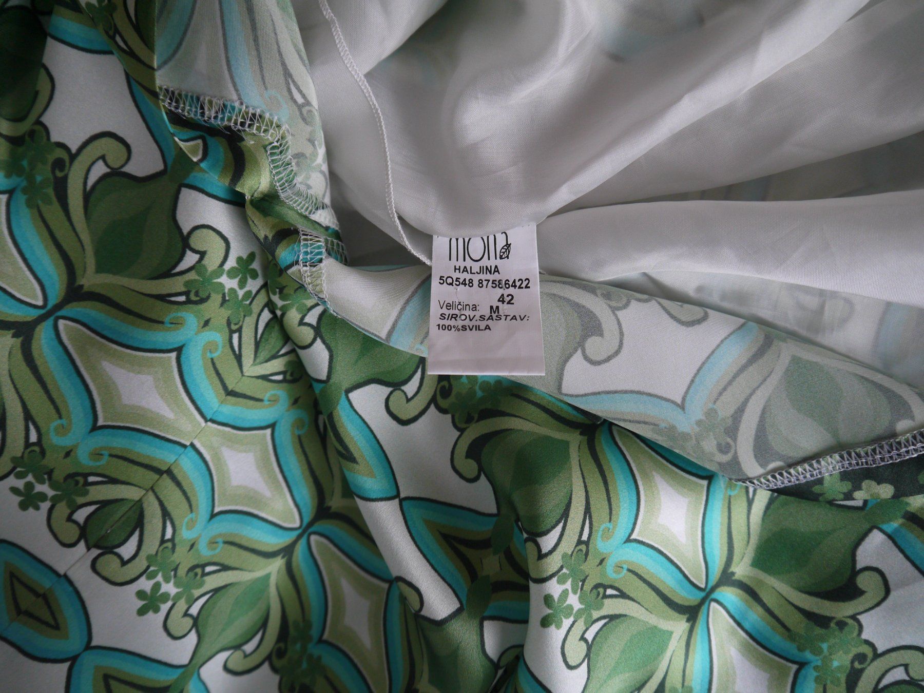 Vestiti: MONA Kleid aus 100% Seide / Gr.M – Usato da Hagendorn venduto da Blaf 5