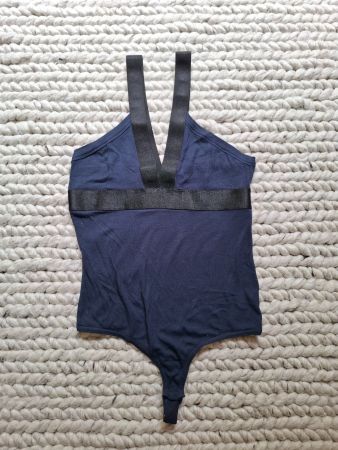 Blauer Body / Blue Bodysuit