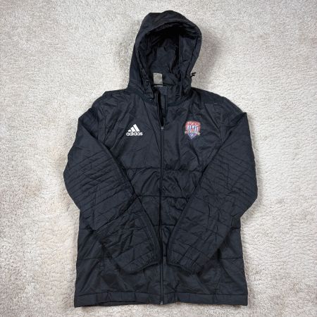 Doudoune longue Adidas vintage noir - L