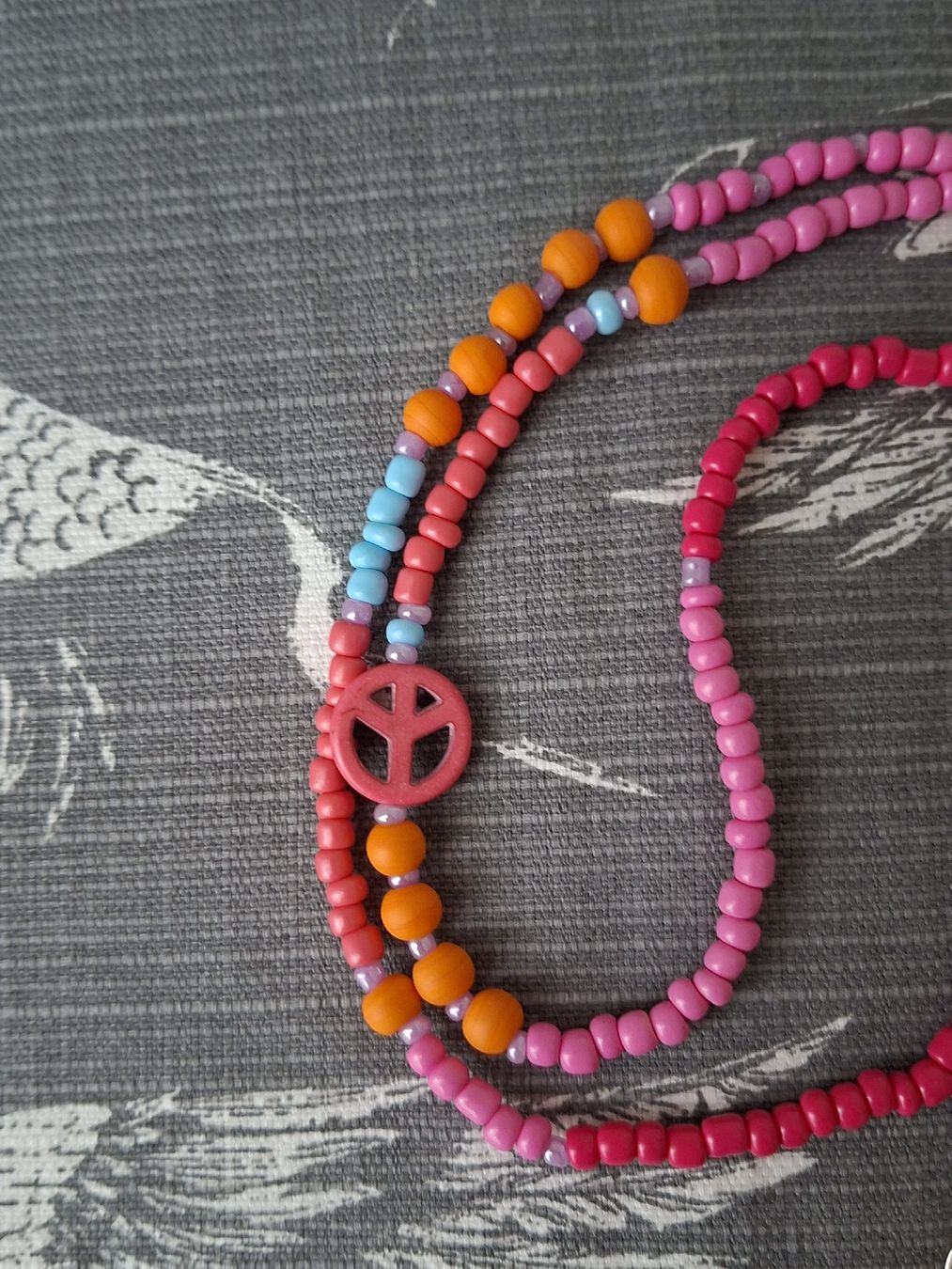 Ketten: Boho Kette Muschelkette Kauri Peace  – Neu (gemäss Beschreibung) aus Remetschwil von littleredboots 3
