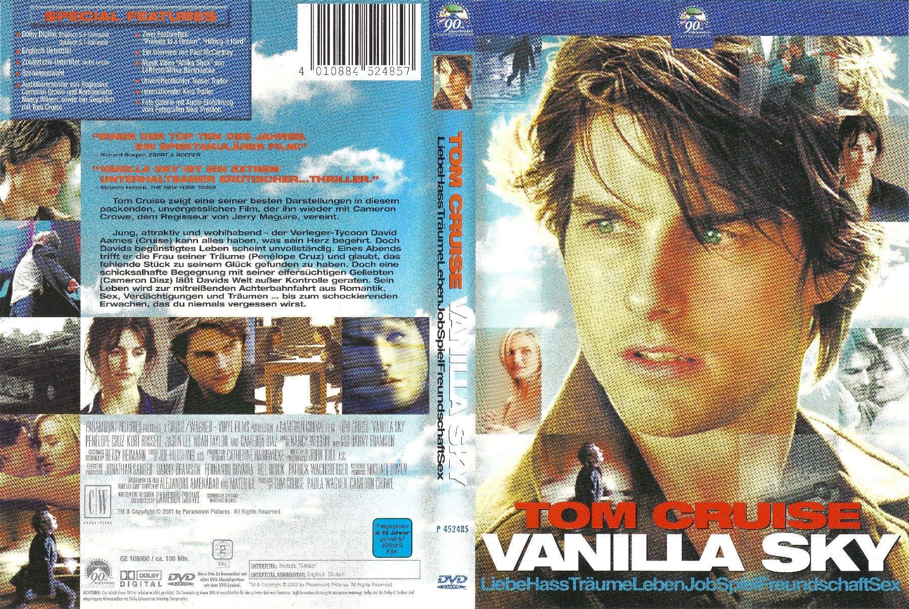Tutti i DVDs: Vanilla Sky – Usato da Zürich venduto da Cineasten