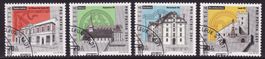 Pro Patria Satz SBK-Nr. 272-275 (Denkmäler 2001) ET-Stempel