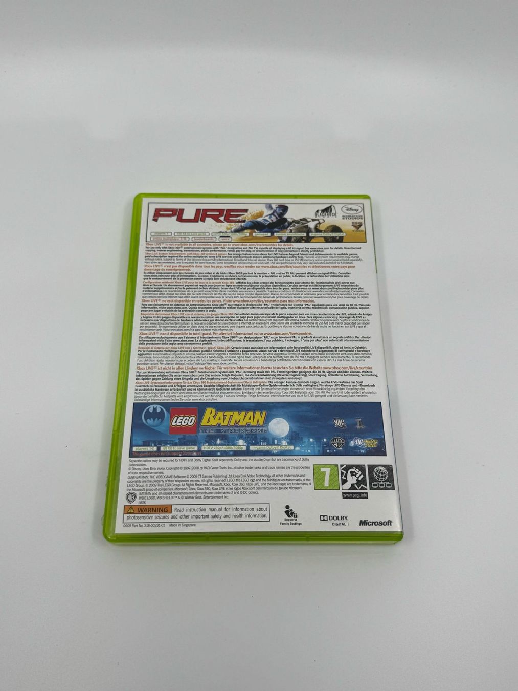 Spiele: Pure & Lego Batman (XBOX 360) – Gebraucht aus Herisau von Seyashop1 3