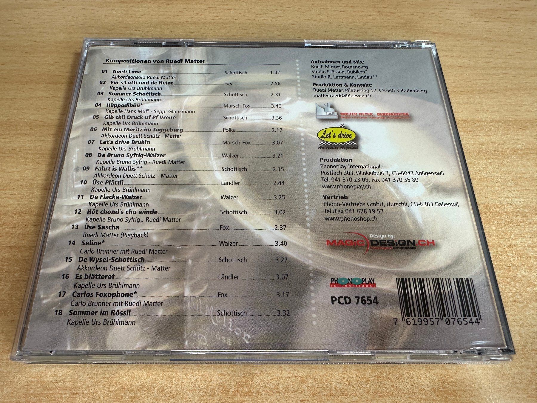CD: X0 Matter Ruedi - Gueti Lune – Usato da Rikon im Tösstal venduto da Alpenmutz 1
