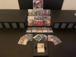 MTG Marvel SH foils/ alternate Art+OVP MSH Länder/Token Set